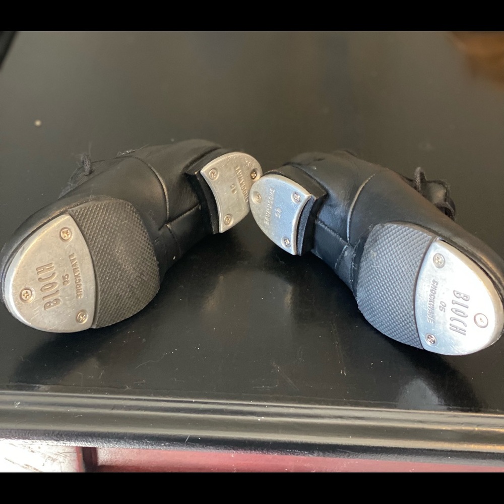 Jazz Leather Kids Tap Shoes